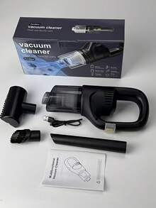 XC-106 Aspiradora Inalámbrica de Mano con Diseño Tornado, Multifuncional para Hogar, Coche y Oficina, Carga USB, Estilo Elegante, Herramienta de Limpieza de Alta Eficiencia - Multicolor - Ver 5