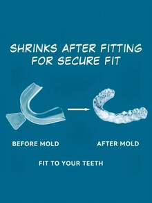 1/2/4/10pcs Transparent EVA Mouthguard, Breathable Design, With Protective Case, Suitable For Boxing, Kickboxing, Taekwondo, Football, Basketball, MMA Training And Competition