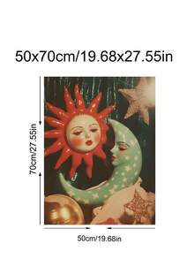 1 Tranh in hình mèo vui nhộn đang chơi đùa, tranh trang trí tường hình mèo phù thủy huyền ảo, tranh game hoặc quà tặng cho người yêu mèo, tranh in hình mặt trời và trăng lưỡi liềm cổ điển, tranh nghệ thuật thập niên 90, quà tặng lễ hội, trang trí phòng ngủ, phòng khách, văn phòng, nhà bếp, tranh nghệ thuật treo tường, trang trí nhà cửa, trang trí phòng, tranh canvas, tranh áp phích, tranh treo tường có khung, khung tùy chọn - Nhiều màu - Xem 18