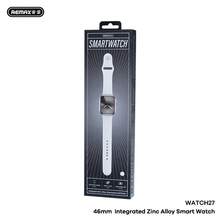 REMAX WATCH27 Đồng hồ thông minh đa chức năng bằng hợp kim kẽm theo dõi sức khỏe, điều khiển cuộc gọi Bluetooth, NFC - Bạc mờ - Xem 5