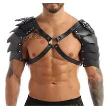 TendenciaCosplay Guerrero Romano Medieval Nordico Vikingo Caballero Negro GenéricaCalidad premium - 1 - Ver 4