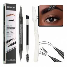 Tendencia3 En 1 Lapiz Para Cejas Waterproof 3d Delineador De CejasCalidad premium - Negro - Ver 12