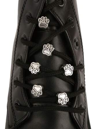 Suricat 6pcs Gothic Punk Cute Cartoon Bear Claw Double-Sided Decor Accessories, DIY Home Decor And Crafts, Shoes DIY Decoration, Halloween