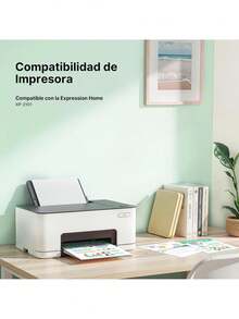 Cartuchos de Tinta Compatible para Epson 206 T206 207 T207 Compatible con Epson Expression XP-2101 (1Negro, 1Cian, 1Magenta, 1Amarillo),37543728 - Multicolor - Ver 2