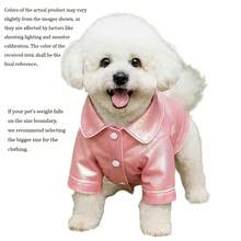 New Pet Sleepwear Chameleon Reversible Metallic Sheen Outfit, Suitable For Teddy, Chihuahua, Cats, Small Dogs, Poodles, All Seasons