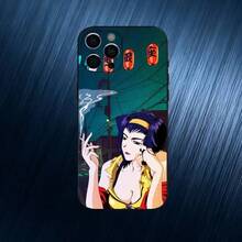 Anime C-Cowboy B-Bebop Handyhülle kompatibel mit  17,16,15,14,13,12,11 Plus, Pro Max, weiche Silikon schwarze Hülle, kompatibel mit  17 Hülle,  17 Pro Hülle,  17 Pro Max Hülle - z4 - Übersicht 10