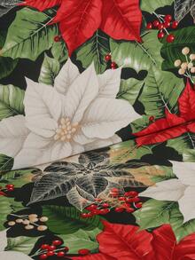 Elastic All Inclusive Red And White Printed Skirt Style Sofa Bed Cover, Knitted Milk Silk Sofa Cover, Simple And Modern, Suitable For Armless Sofas