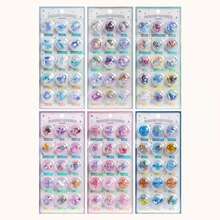 3D Creative Space Food Cartoon Round Relief Stickers Scrapbooking Diy Journal Cute Stationery Sticker - Color - View 11