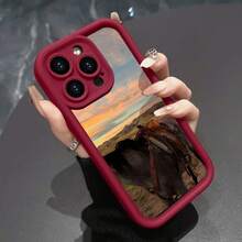 Horseback Phone Case For IPhone 16 15 14 Pro Max 13 12 11 XR XS Plus Shockproof Non Slip Military-Grade Protection Silicone Cover,Suitable For IPhone17 Air - Cà phê nâu - Xem 9
