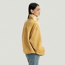 Adidas CTT 3.1 SOFT 欧阳娜娜同款新年中国风宽松运动夹克 - 薑色 - 查看 5