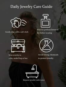 Bộ 4 món trang sức thời trang cá nhân hóa hình giọt nước, tua rua, đính đồng xu, gồm dây chuyền, bông tai và vòng tay, thanh lịch cho các bữa tiệc và đi làm. - L - Xem 6