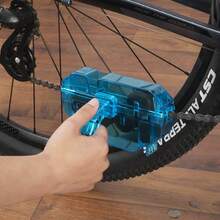 1pc Handheld Bicycle Chain Cleaning Tool, No Need To Disassemble Chain, Durable And Easy To Use, Suitable For Comprehensive Bicycle Chain Maintenance - Multicolor - View 6