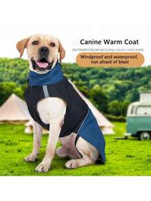 Dog Rain Coat Jacket, Reflective Adjustable Hooded Pet Raincoat With Leash Hole, Suitable For Small To Extra Large Dogs