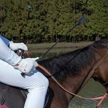1件高品質耐用黑色馬鞭，人體工學防滑手柄，馬術訓練馬鞍配件。適用於馬匹訓練，適合騎乘、訓練和馬術活動。適合所有騎手。－馬術訓練設備 | 時尚設計 | 堅固耐用，靈活耐用。馬術運動理想禮物，生日禮物，情人節禮物，送給朋友和家人的最佳選擇。 - 彩色 - 查看 9