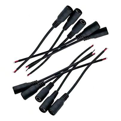 Tendencia10 Pz Conector Con Cable Para Tiras Led Neon Flex Hembra HembraCalidad premium
