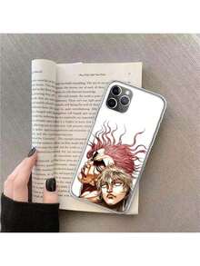 BAKI Hanma Yujiro Anime Phone compatible with Apple  12 13 Mini 15 Pro Max 11 Pro 14 Plus 16 Pro Max 16E Case Shell Cover Clear TPU P, Cover compatible with  17 pro hülle,  17 pro max hülle,  17 hülle,  16 pro hülle - ZA515-4 - Übersicht 13