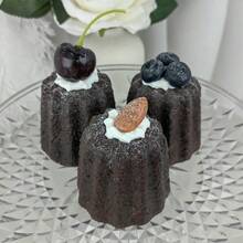 Koruli Model Realistic Afternoon Tea Dessert Bakery Decor, Photo Prop, Stress Relief, Emotion Soothing, Gift, Holiday Gift, Birthday Gift, Christmas Gift - Multicolor - View 4