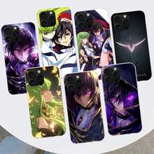 Custodia per telefono compatibile con anime Code Geass, adatta per modelli 11, 12, 13, Mini, 14, 15, Plus, 17, Air, 16, Pro, Max, 16E, 7, 8, SE 2020. Custodia personalizzata con stampa, compatibile con app, compatibile con custodie per iPhone 17, 17 Pro, 17 Pro Max - TA1099-6 - Visualizzare 2