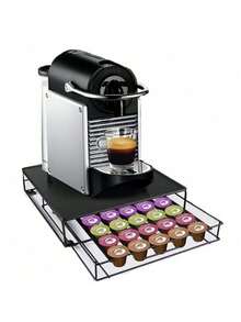 Coffee Capsule Storage Racks - Black - View 1