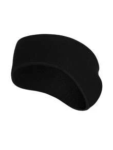 1pc Outdoor Fleece Headband, Windproof Warm Ear Warmer For Cycling, Running - Multicolor - View 4