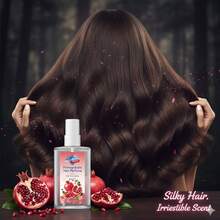 PAZT 抗静电香氛护发喷雾，蕴含石榴、山茶花、沉香玫瑰、薰衣草和樱花萃取物，带来清新优雅的迷人香气，持久留香，抚平毛躁，增强头发弹性和光泽，散发浪漫芬芳，令秀发健康亮泽。 - 石榴 - 查看 3