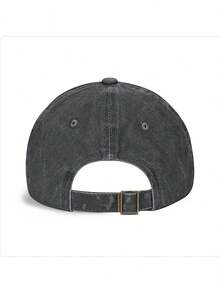 Item Picture Colorful For Lotus Flower Print Baseball   Washed Vintage Duckbill Hat For Outdoor Casual Streetwear Hip Hop Rock_WH_1200x1600px - màu đen - Xem 4