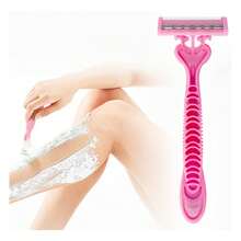 FD Juego de Rasuradoras desechable 12 piezas con mago ergonómico antideslizante Kit de Rastrillos de Triple Hojas de acero inoxidable Tira lubricante de Aloe y Vitamina E Cabezal flexible y lavable Paquete de Afeitadora manual para hombre y mujer