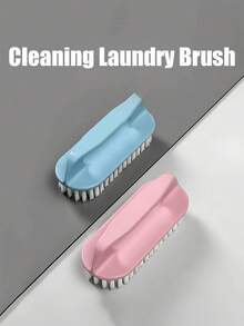 柔软长毛清洁刷，带手柄，符合人体工程学设计，适用于清洁衣物、地板、洗衣等。硬毛马桶刷，浴室清洁工具，适用于厨房、浴室、卫生间，尤其适用于清洁玻璃墙、陶瓷窗、衣物、水槽、鞋架等。