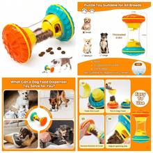 Interactive Dog Puzzle Toys For Boredom, Dogs Enrichment Toy To Keep Them Busy, Treat Dispensing Slow Feeder - 預設 - 查看 2