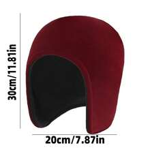 1pc Warm Ear Protection Hat For Elderly, Thermal Lined Cold Weather Windproof Hat, Multi-Functional Cycling Skiing Ear Warmer Cap - Multicolor - View 13