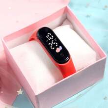 1 st Fashionabla söta digitalklocka för kvinnor med datumvisning, lämplig för dagligt slitage och gåvor - Multifärgad - Visa 18