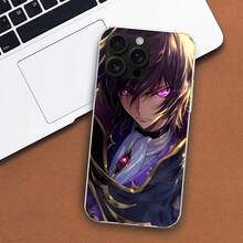 Custodia per telefono compatibile con anime Code Geass, adatta per modelli 11, 12, 13, Mini, 14, 15, Plus, 17, Air, 16, Pro, Max, 16E, 7, 8, SE 2020. Custodia personalizzata con stampa, compatibile con app, compatibile con custodie per iPhone 17, 17 Pro, 17 Pro Max - TA1099-6 - Visualizzare 3