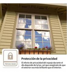 TendenciaPelícula Espejo Privacidad Para Ventana Antirayas 10m X 50cm Negro/plataCalidad premium - 1 - Ver 5