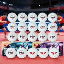 6/10pcs Red Double Happiness WTT Certified Ping Pong Balls RS40 + Competition Balls, Suitable For Professional Tournaments And Training