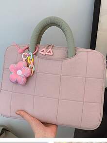 1 Piece Of Cute Large-Capacity Handbag, Computer Bag And Notebook Bag, Suitable For 14/16 Apple, Xiaoxin, HP - Multicolor - View 6