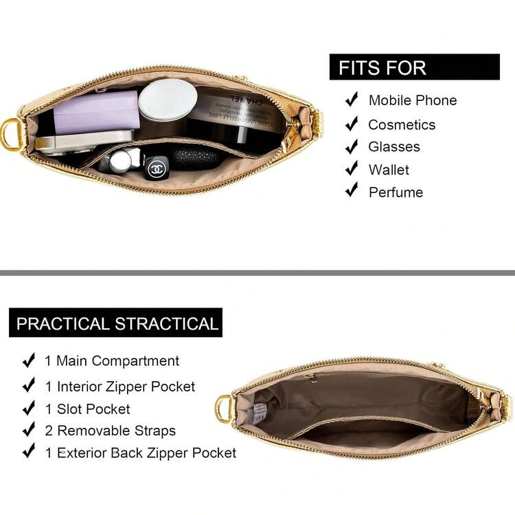 Women's Shoulder Bag - Oro - View 3