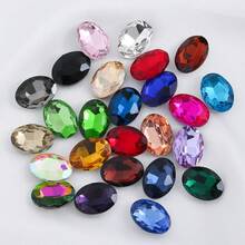 40pcs 1.0cm/0.39inch And 1.4cm/0.55inch Teardrop Colored Rhinestone Transparent Glass Diamond Shaped Silver-Plated DIY Rhinestone Accessory For DIY Nail Art, Clothing, Shoes And Jewelry Making.