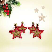 Tendencia2 Paquetes De  Esferas Navideñas Regalo, Estrella O DulceCalidad premium - Estrella - Ver 3