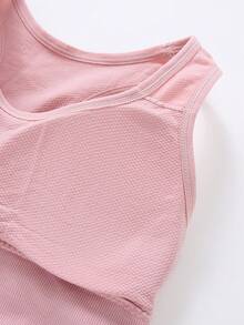 3件套女士彩色无线防震运动文胸，适合跑步、健身、瑜伽