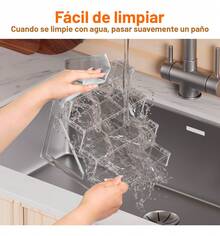 TendenciaOrganizador Maquillaje Expositores Transparentes TransparenteCalidad premium - Transparente - Ver 5