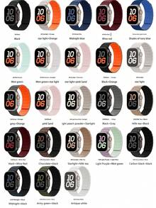 Dây đeo (Không bao gồm đồng hồ), Tương thích với Apple Watch 38mm 40mm 41mm 42mm 44mm 45mm 49mm, Tương thích với các dòng Series 9 8 7 6 5 4 3 2 1 SE, Chất liệu cao cấp, Unisex, Chống nước, Chống mồ hôi, Chống trơn trượt, Đa năng, Nhiều màu sắc để lựa chọn - màu đen - Xem 1