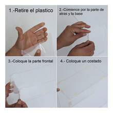 TendenciaCaja Lisa Buzón P/ Dinero / Alcancía Para Sobres Boda O Xv's TransparenteCalidad premium - Transparente - Ver 12