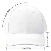 USA Hockey Graphic Pattern Casual Sports Baseball Cap Adjustable Strap Dad Hat, Cotton Breathable Style For Outdoor Activities, Football Gift For Men/Women - trắng - Xem 2