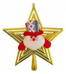 TendenciaEstrellas De Navidad Para Árbol Punta Decoracion CalidaCalidad premium - Modelo 2 - Ver 10