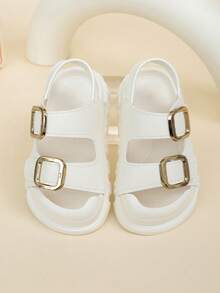 2025年夏季男女童凉鞋，新款时尚休闲运动沙滩鞋，简约防滑婴儿凉鞋