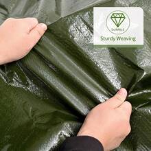 TendenciaLonas Impermeable Reforzada Para Jardin Exterior Sombra 3*5mCalidad premium - Verde oscuro - Ver 9