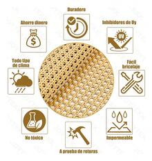 Tendencia3m Rollos De Ratán Para Muebles De Bricolaje Tejidos A ManoCalidad premium - Amarillo - Ver 6