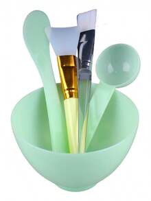 TendenciaKit Con Bowl Preparación Mascarillas FacialesCalidad premium - Verde - Ver 2