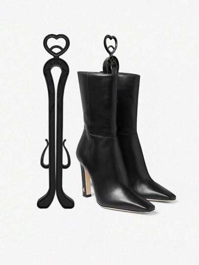 1 pièce Forme-botte pour femmes, doublure en plastique de soutien, empêche la déformation et les plis des bottes, convient pour les bottes hautes, les bottes mi-mollet et les bottes hautes des femmes, applicable pour l'automne/l'hiver