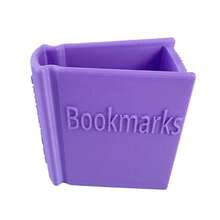 1pc Book-Shaped Bookmark Storage Box - Portable, Lightweight, Multi-Color Storage Box, Student Desk Organizer, Desktop Decor, Gift For Book Lovers, Friends, Family, Book-Inspired Design, Minimalist Appearance, Essential For Office - one-size - View 7